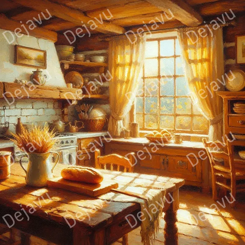 Impressionistic Oil Painting Art