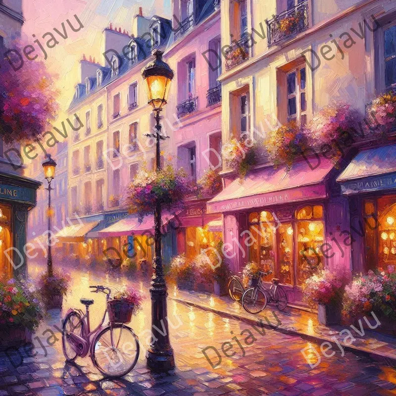 Impressionistic Oil Painting Art