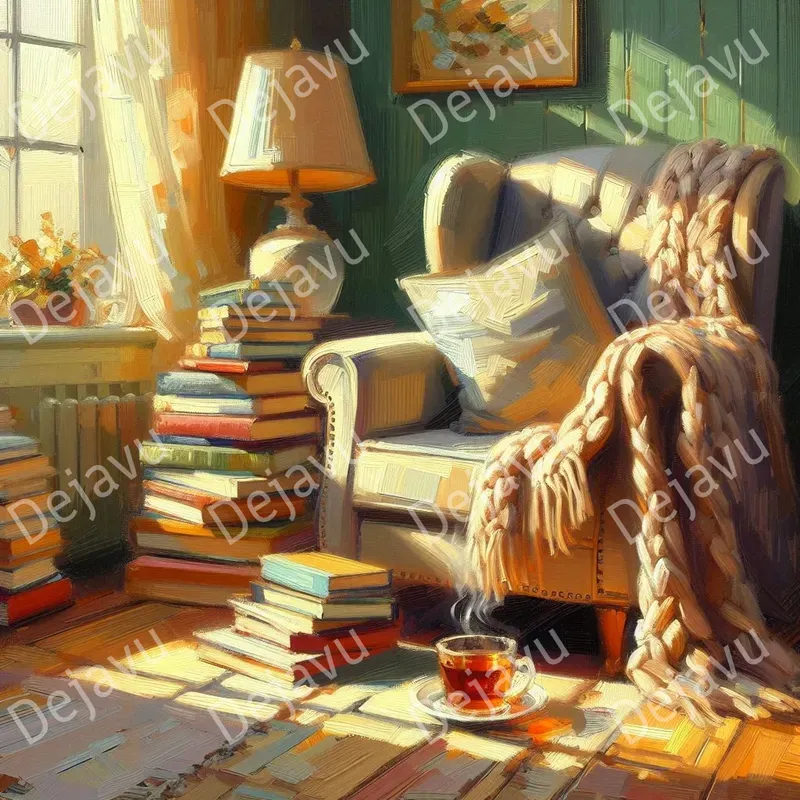 Impressionistic Oil Painting Art