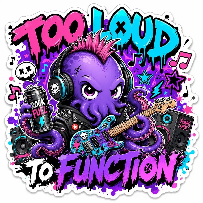 Urban Mood Mascot Sticker Collection Sets