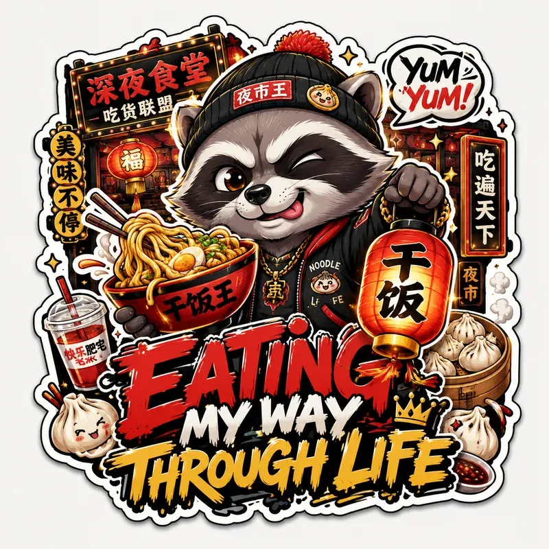 Urban Mood Mascot Sticker Collection Sets