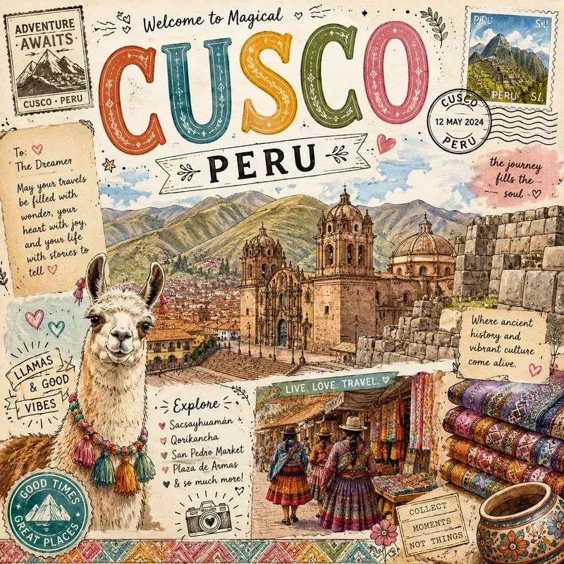 Whimsical Travel Sketch Poster Pack Art