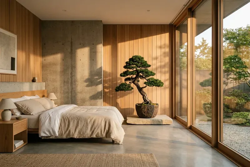 Zen Harmony Japandi Interior Photography