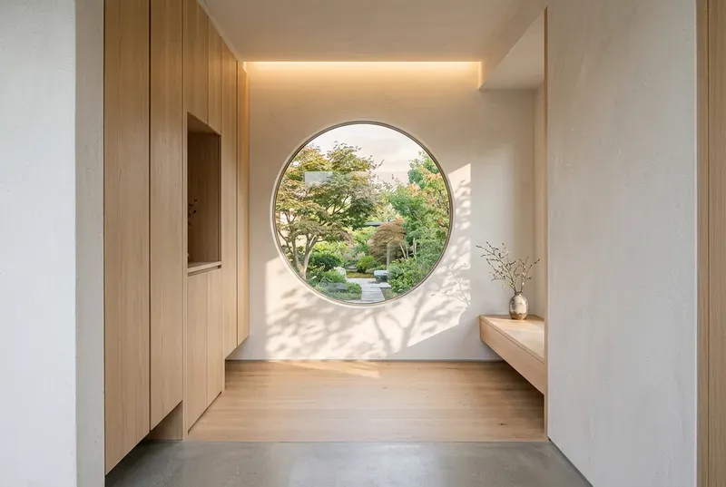 Zen Harmony Japandi Interior Photography