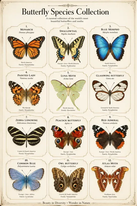 Vintage Botanical Label Collections