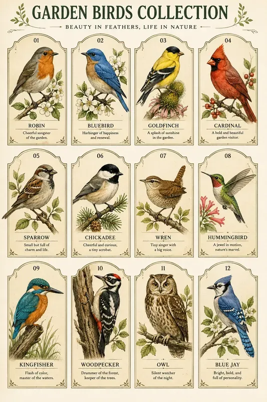 Vintage Botanical Label Collections