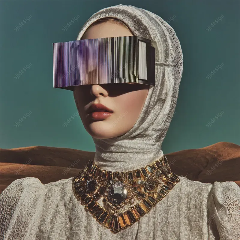 Dreamcore Surreal Portrait Aesthetics