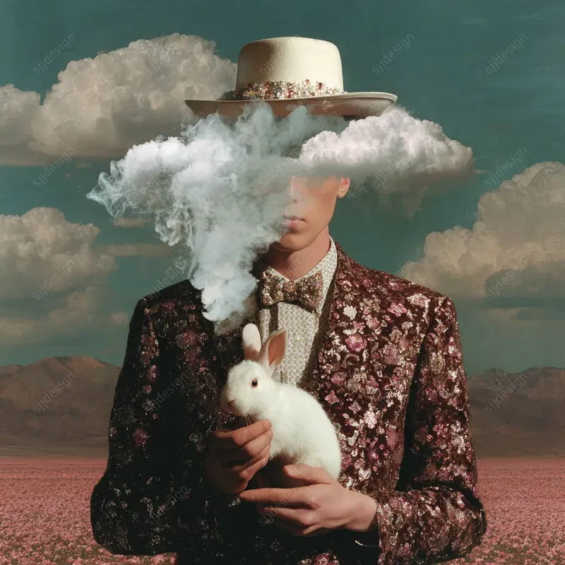 Dreamcore Surreal Portrait Aesthetics