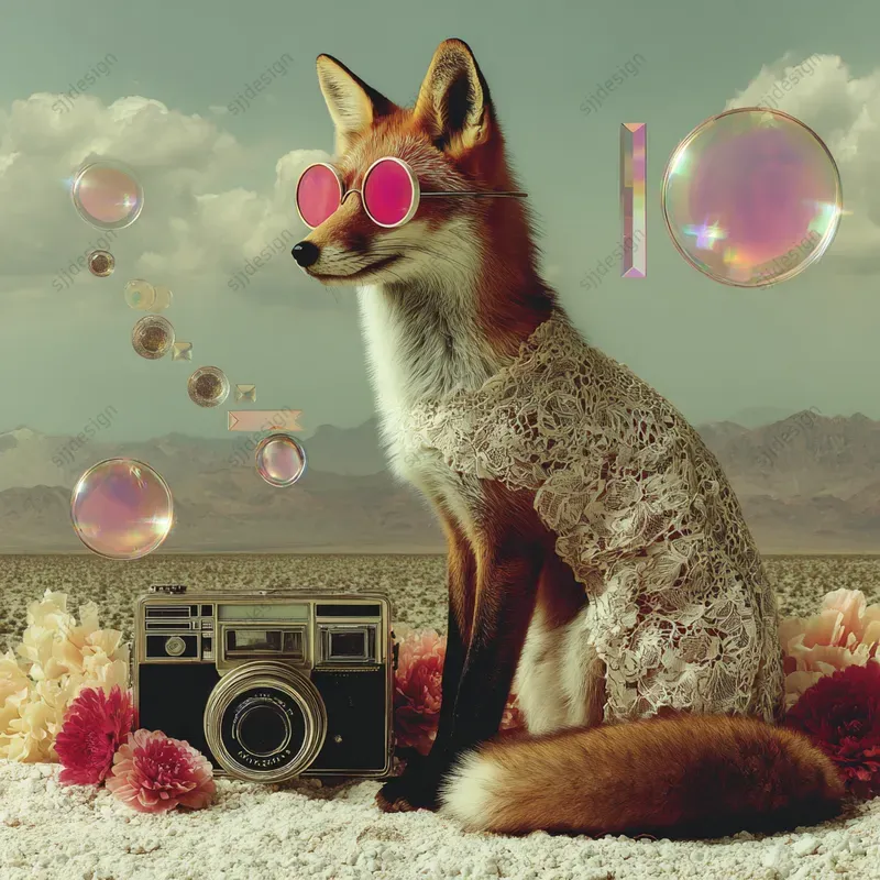 Dreamcore Surreal Portrait Aesthetics