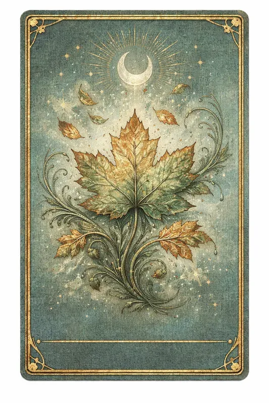 Nature Tarot Card Design Templates