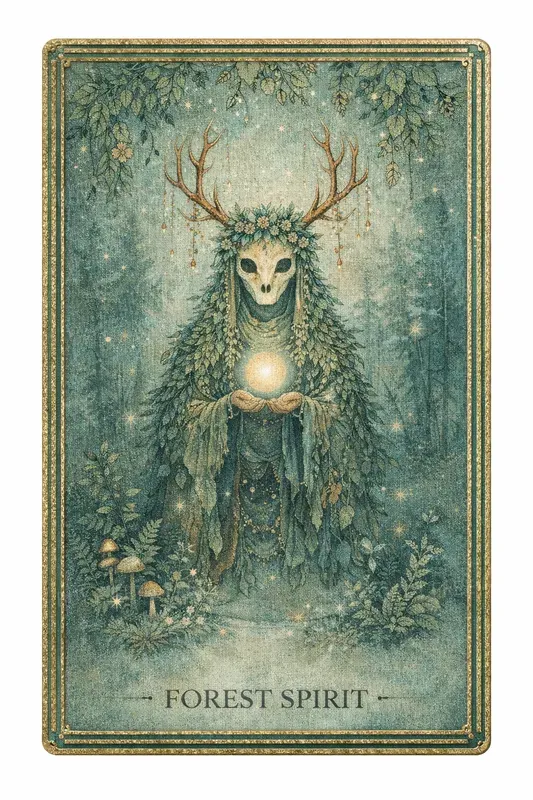 Nature Tarot Card Design Templates