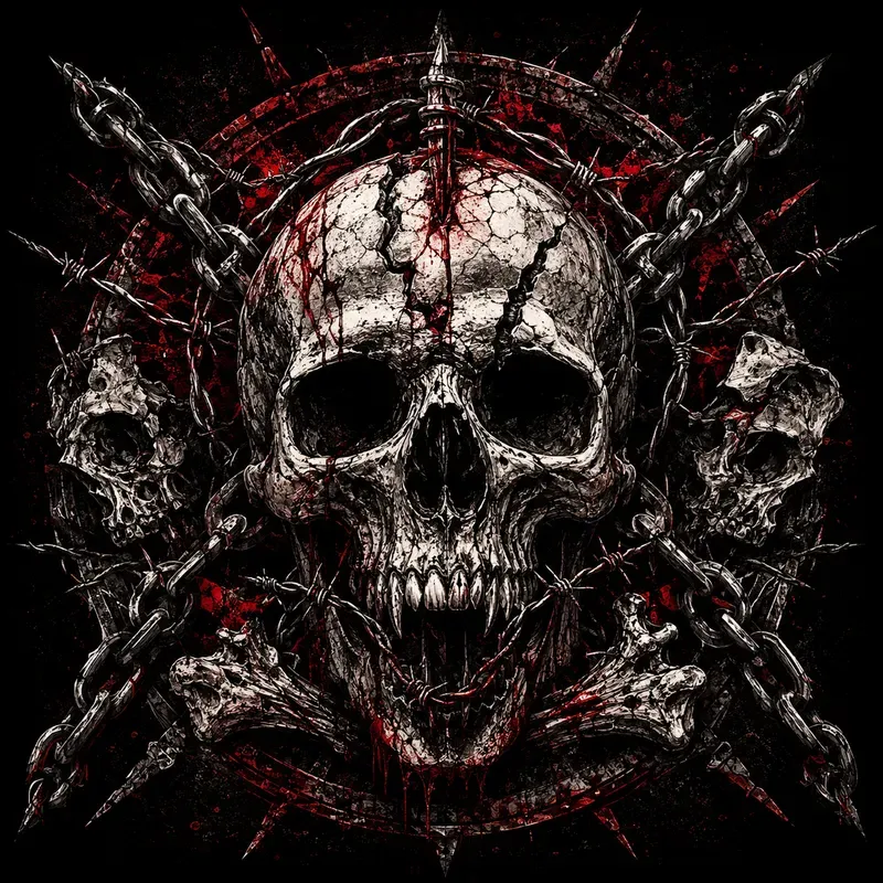 Heavy Metal Tshirt Poster Designs