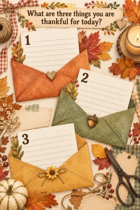 Kids Thanksgiving Gratitude Pages