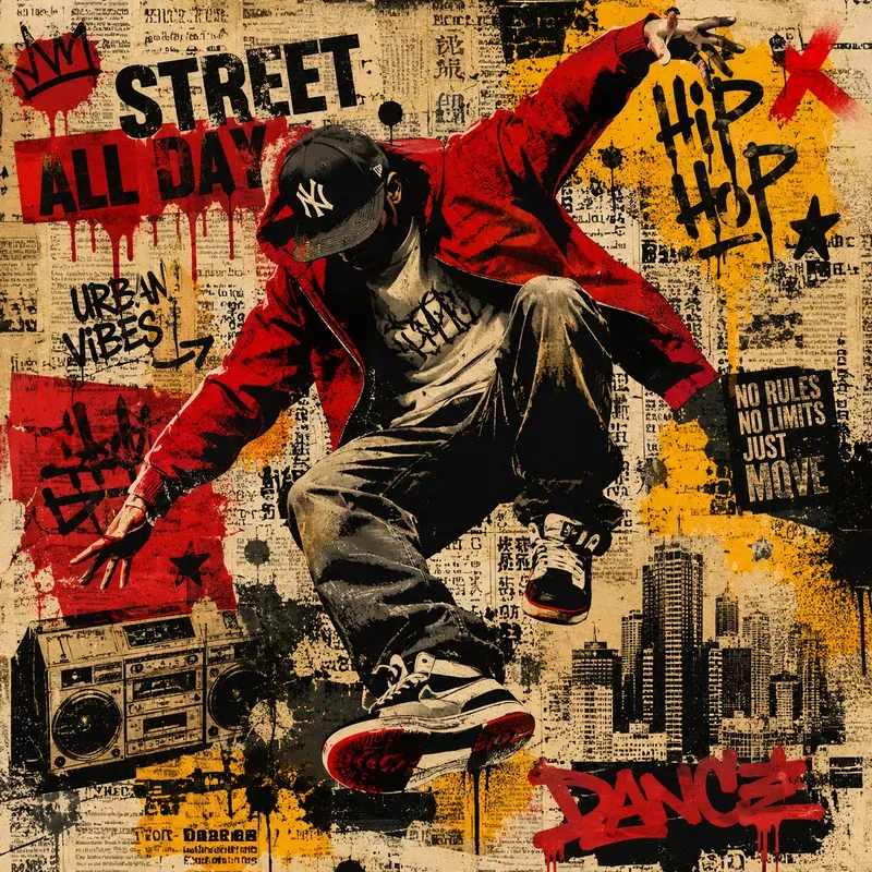 Urban Collage Street Art Generator