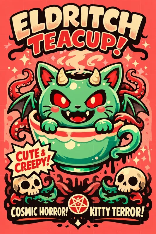 Retro Parody Poster Illustrations