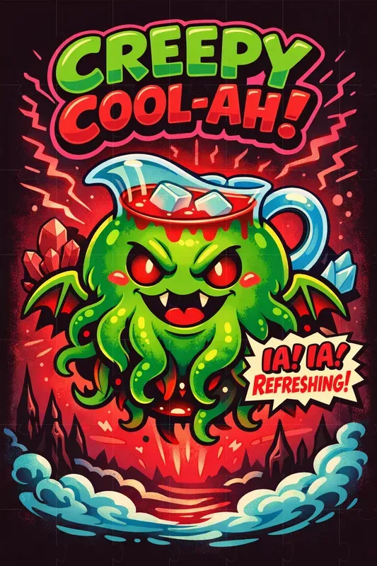 Retro Parody Poster Illustrations