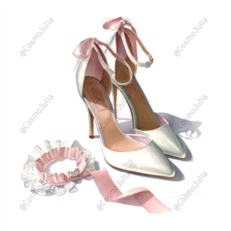 Realistic Watercolor Wedding Clipart