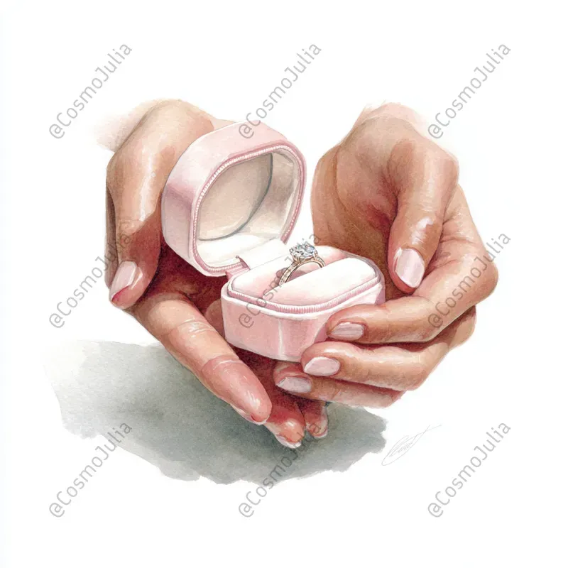 Realistic Watercolor Wedding Clipart