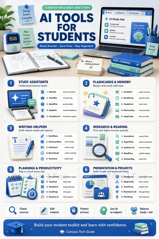 Curated Resource Directory Infographics