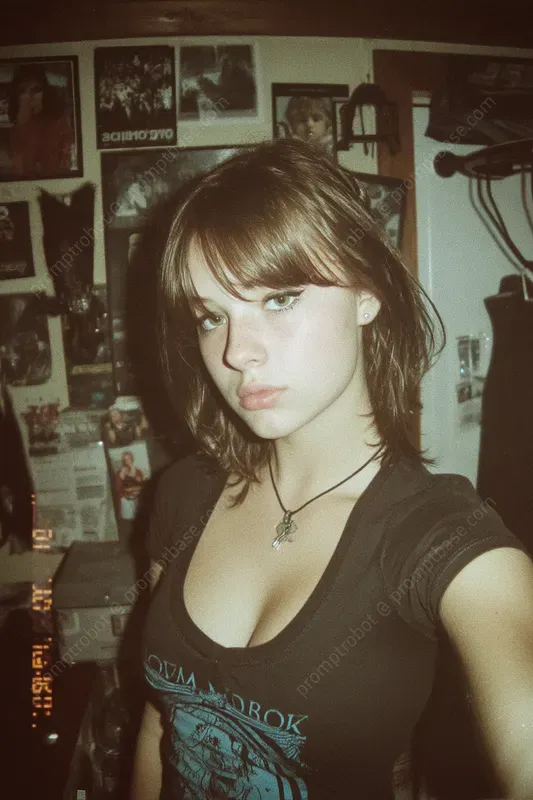 2000s Emo Scene Photo Prompts