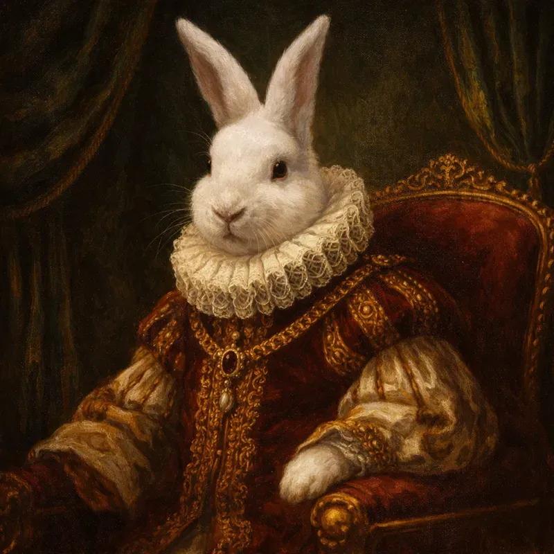 Royal Pet Portraits From Your Photos