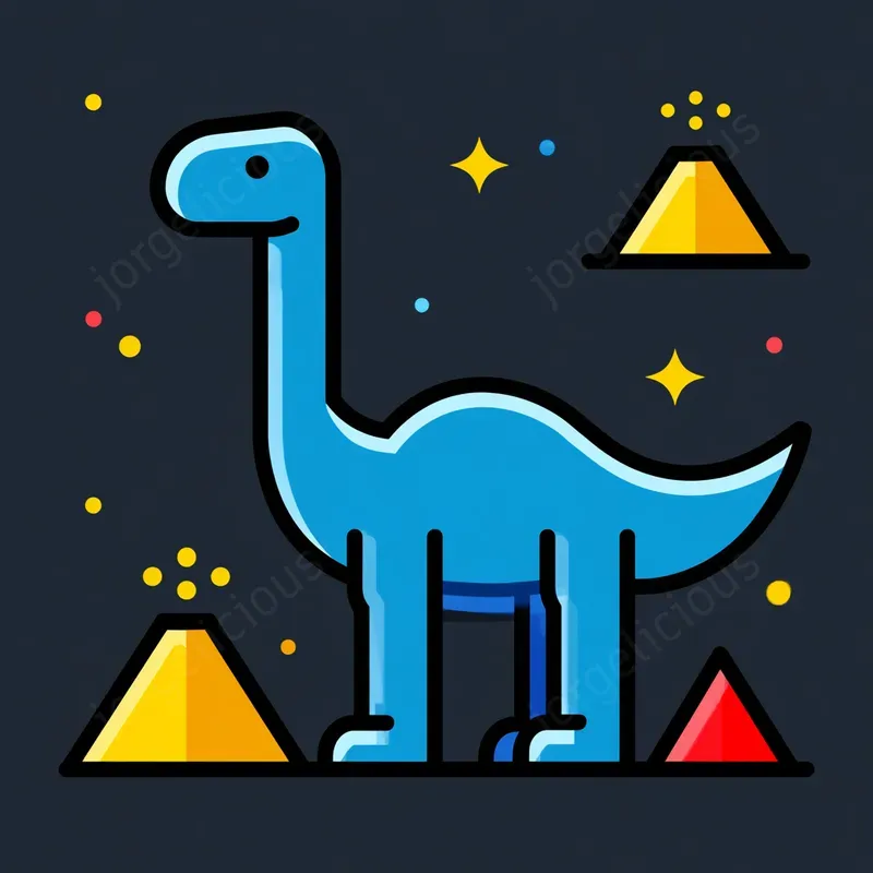 Flat Vector Sticker Icons