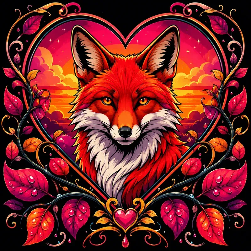 Vibrant Pop Art Nature Portraits