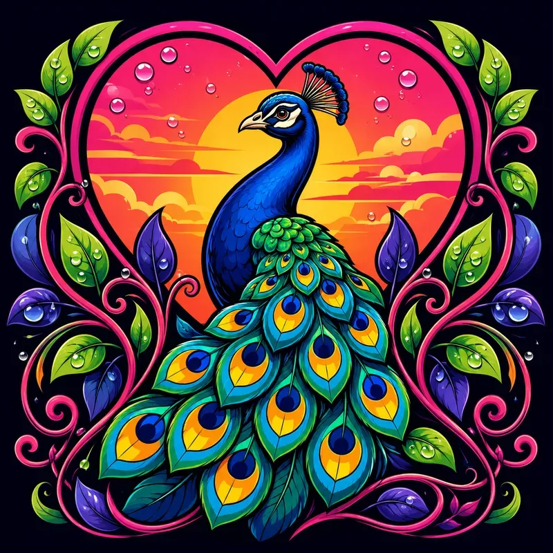 Vibrant Pop Art Nature Portraits