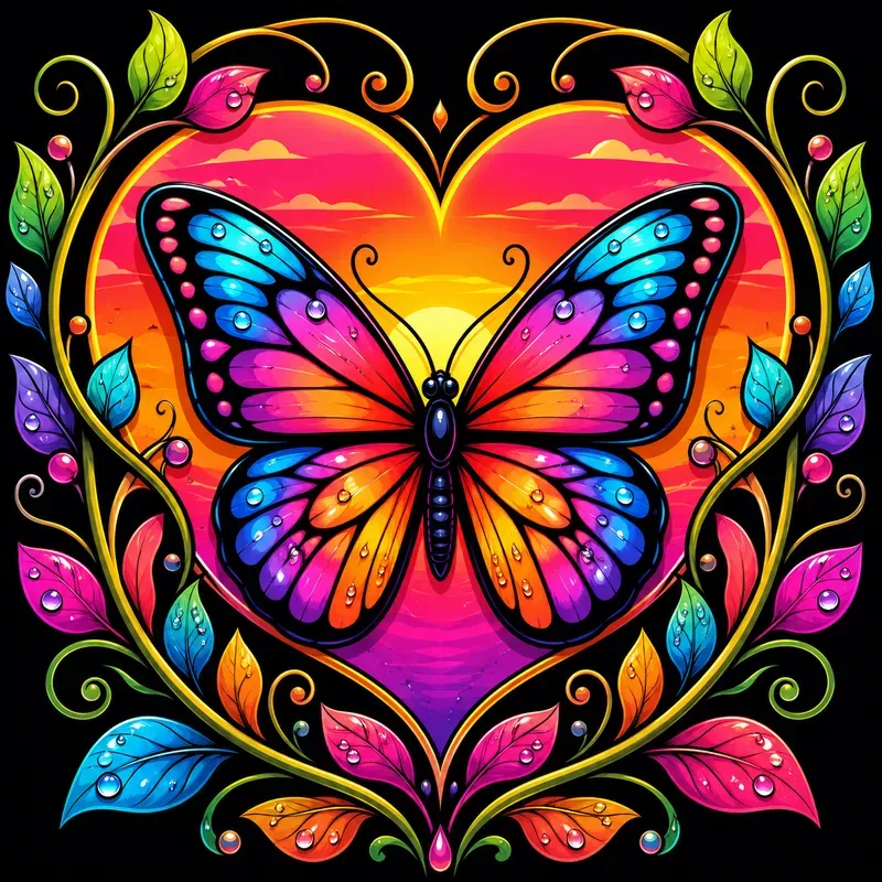 Vibrant Pop Art Nature Portraits