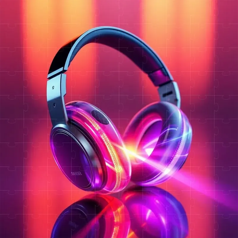Holographic Gradient Banners