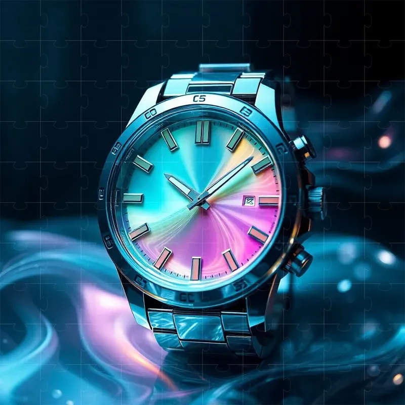 Holographic Gradient Banners