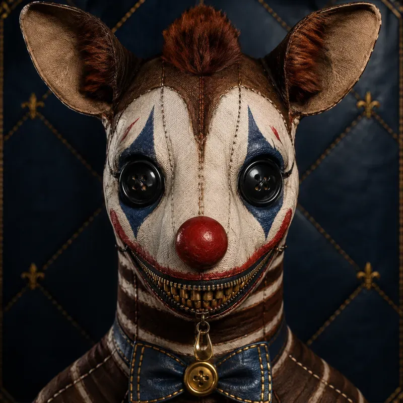 Surreal Zipper Face Portrait Packs