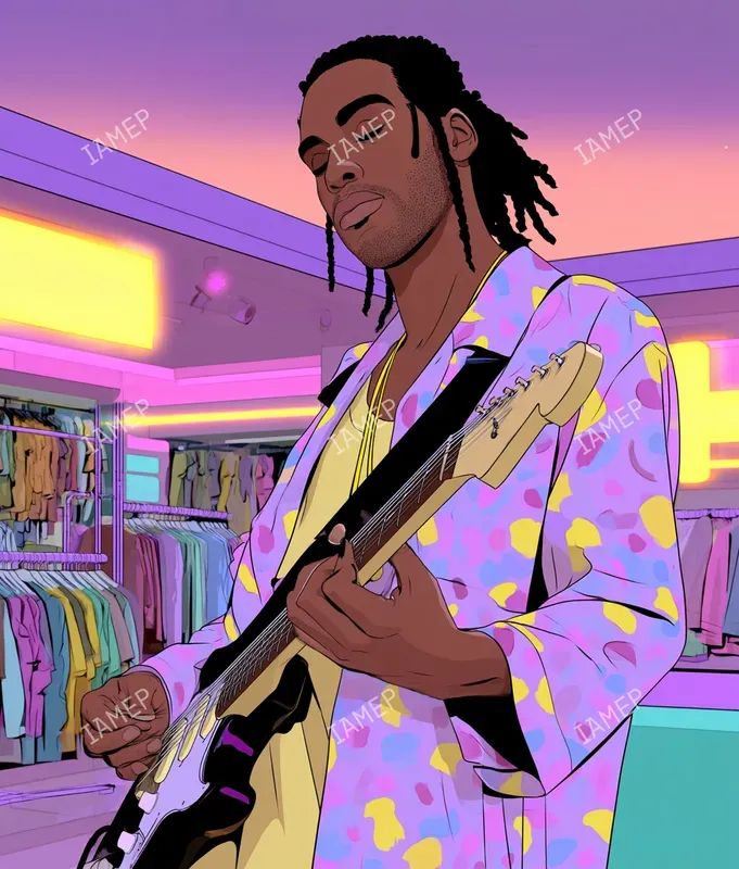 Pastel Lifestyle Illustration Scenes
