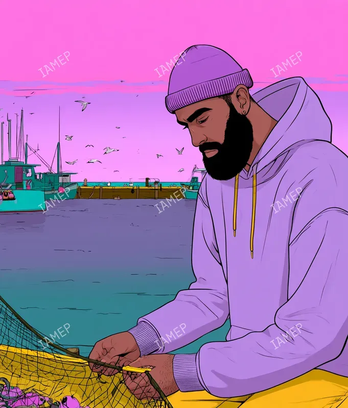 Pastel Lifestyle Illustration Scenes