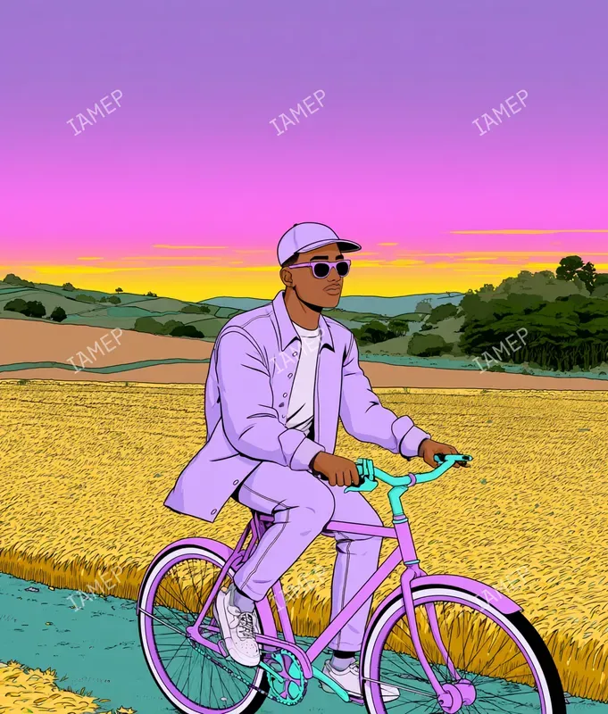 Pastel Lifestyle Illustration Scenes