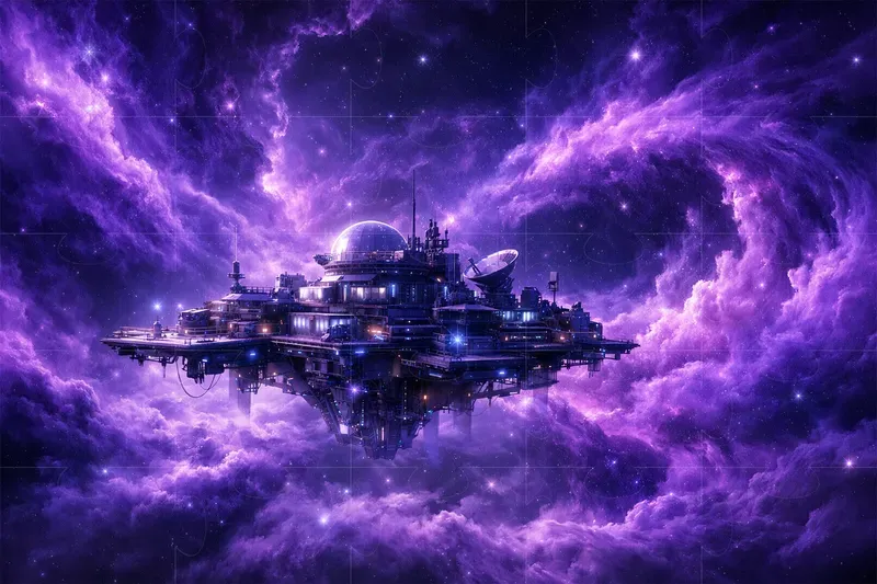Cinematic Scifi Art Illustrations