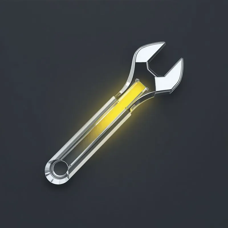 3D Glassmorphism Construction Icons