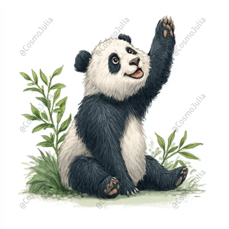 Cute Watercolor Animal Clipart