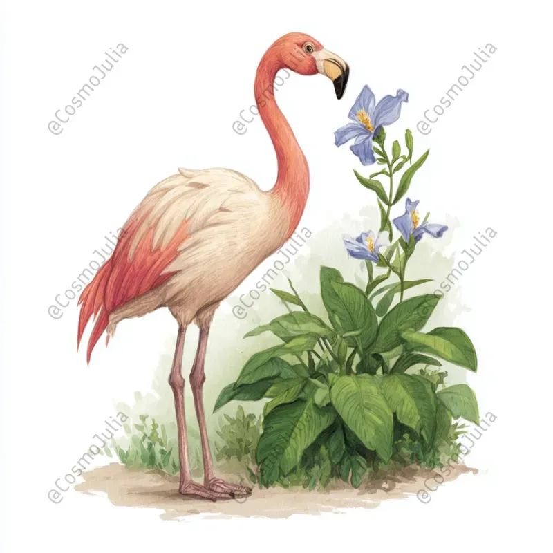 Cute Watercolor Animal Clipart