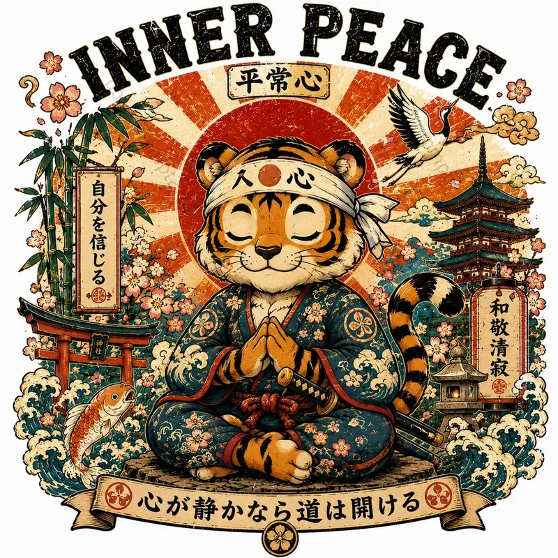 Japanese Retro Mascot Tshirts