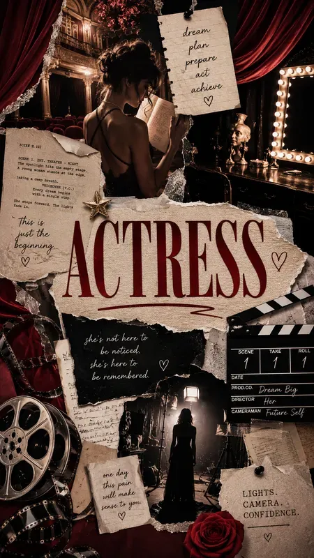 Artistic Vision Board Phone Wallpapers
