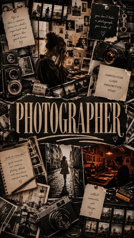 Artistic Vision Board Phone Wallpapers