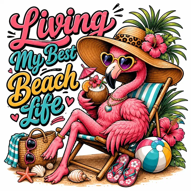 Whimsical Beach Animal Tees