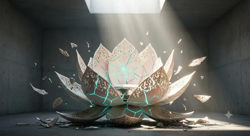 Surreal Thai Pattern Fractured Art Prompts