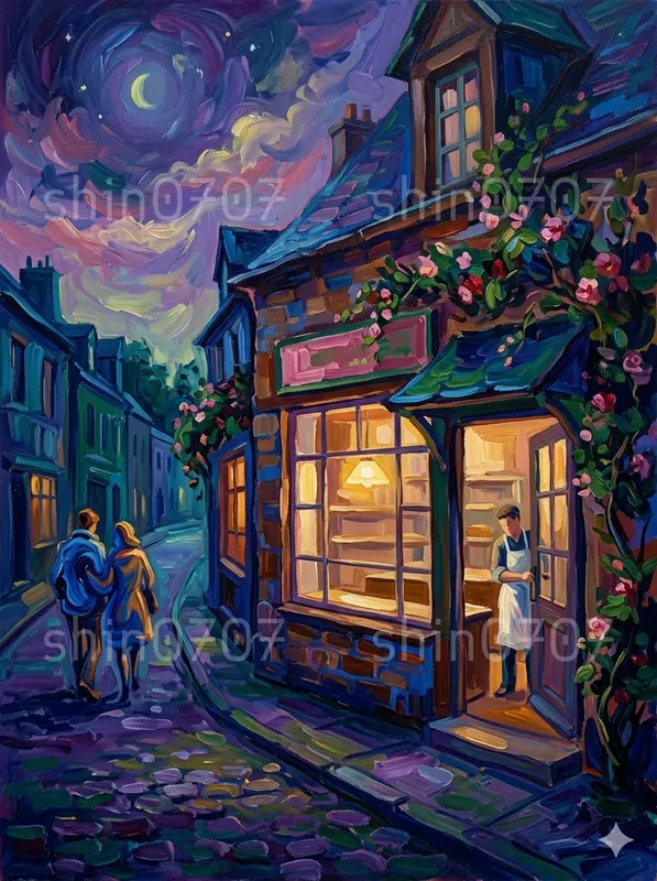 Postimpressionist Daily Life Paintings