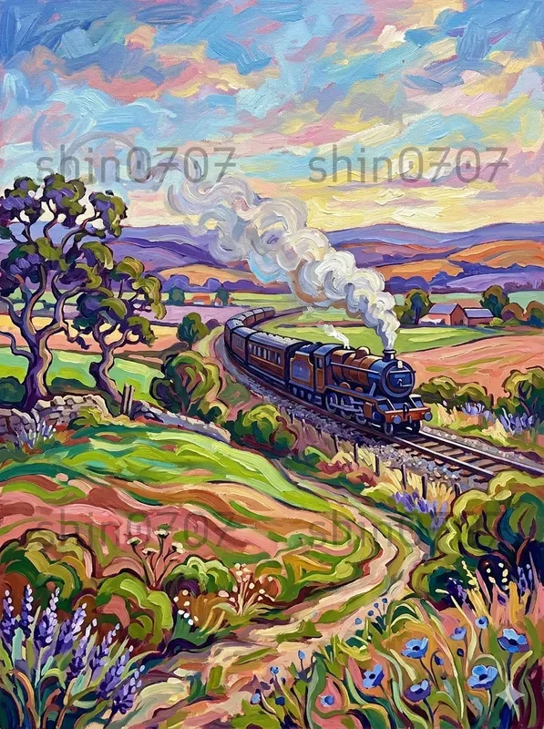 Postimpressionist Daily Life Paintings