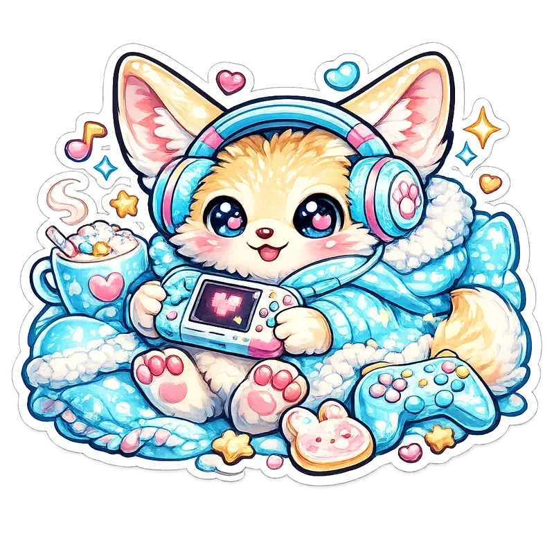 Aesthetic Digital Planner Stickers Pods