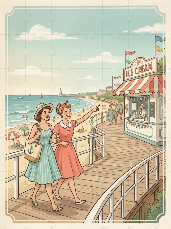 Vintage Postcard Scenes