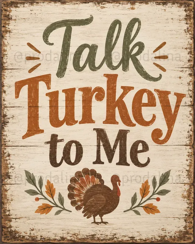 Funny Thanksgiving Wall Art