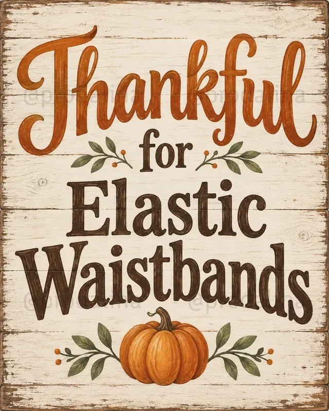 Funny Thanksgiving Wall Art